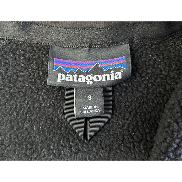 Patagonia Better Sweater Black Pullover Jacket Quarter Zip Women’s S Outdoors - Picture 5 of 8